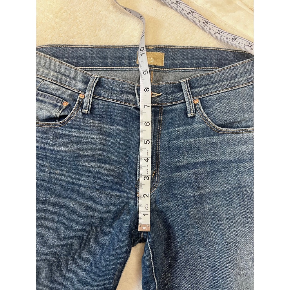 MOTHER Skinny Not‎ Skinny Jeans Blue Skies Tomorrow Women's Size 27 - Picture 5 of 13